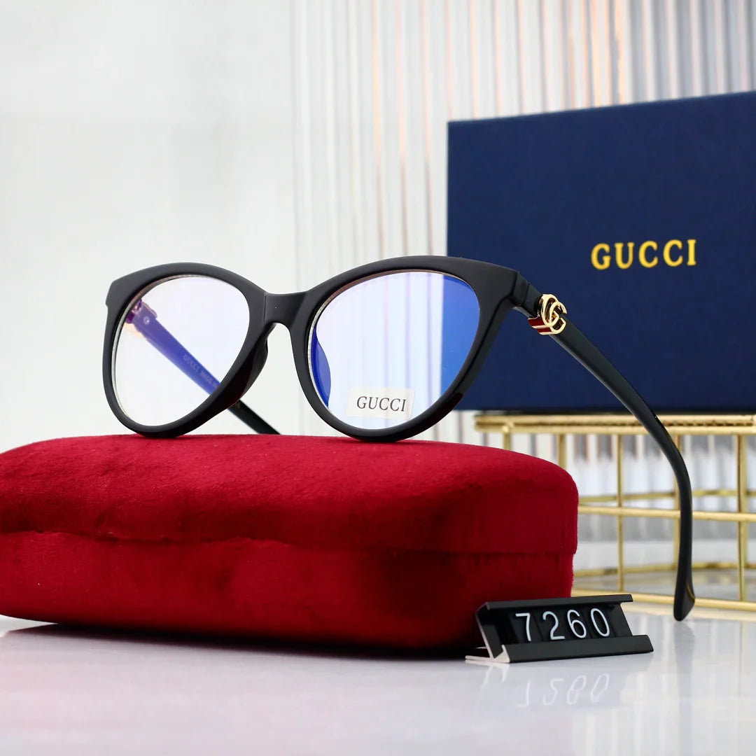 7-color plain full-frame sunglasses 7260