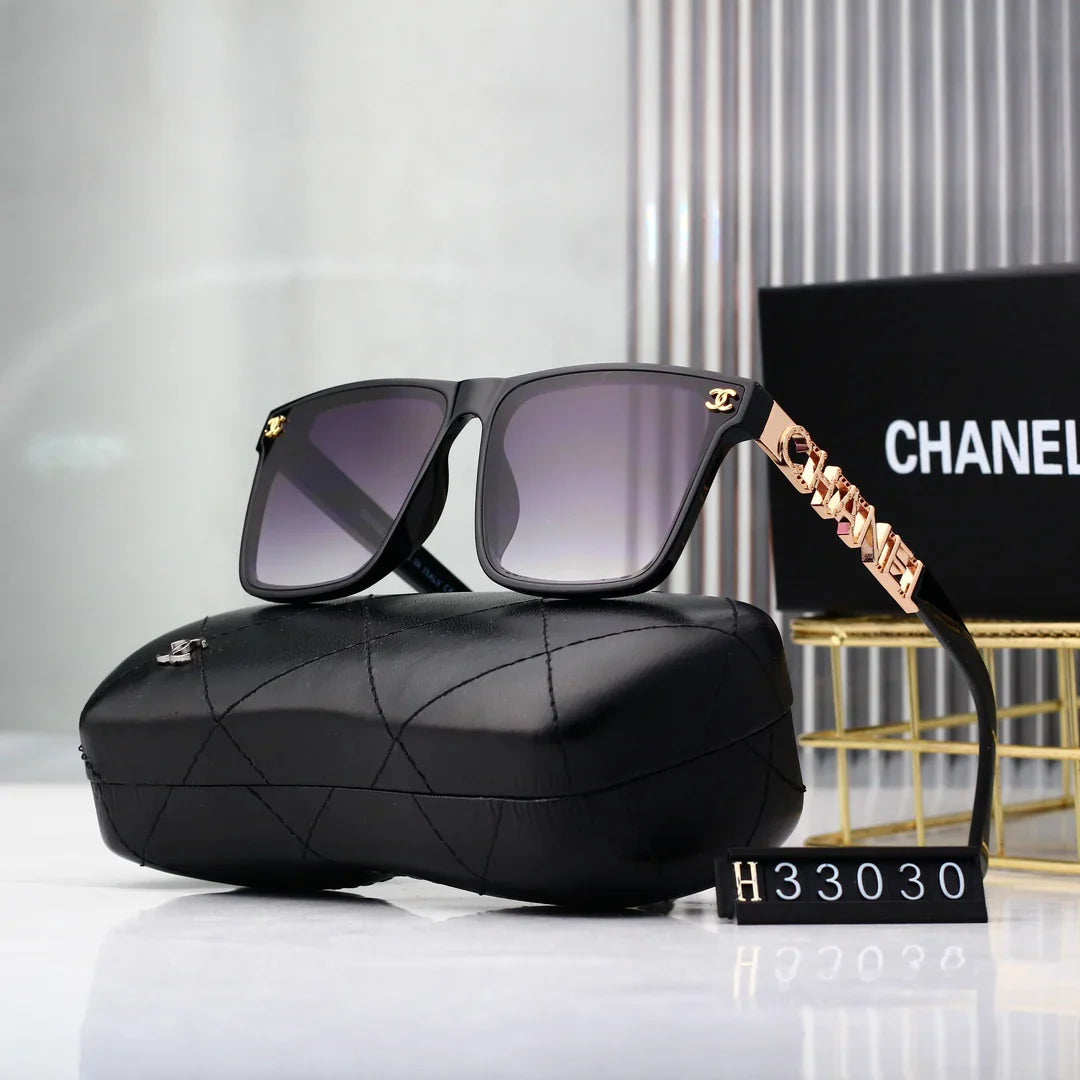 6-color Polaroid nylon HD lenses frameless design sunglasses  33030