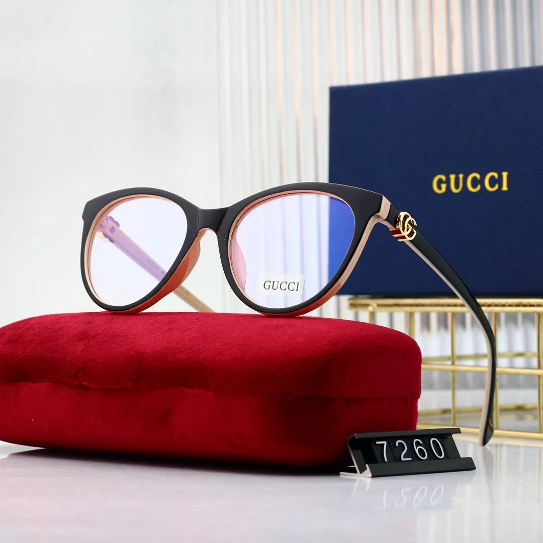 7-color plain full-frame sunglasses 7260