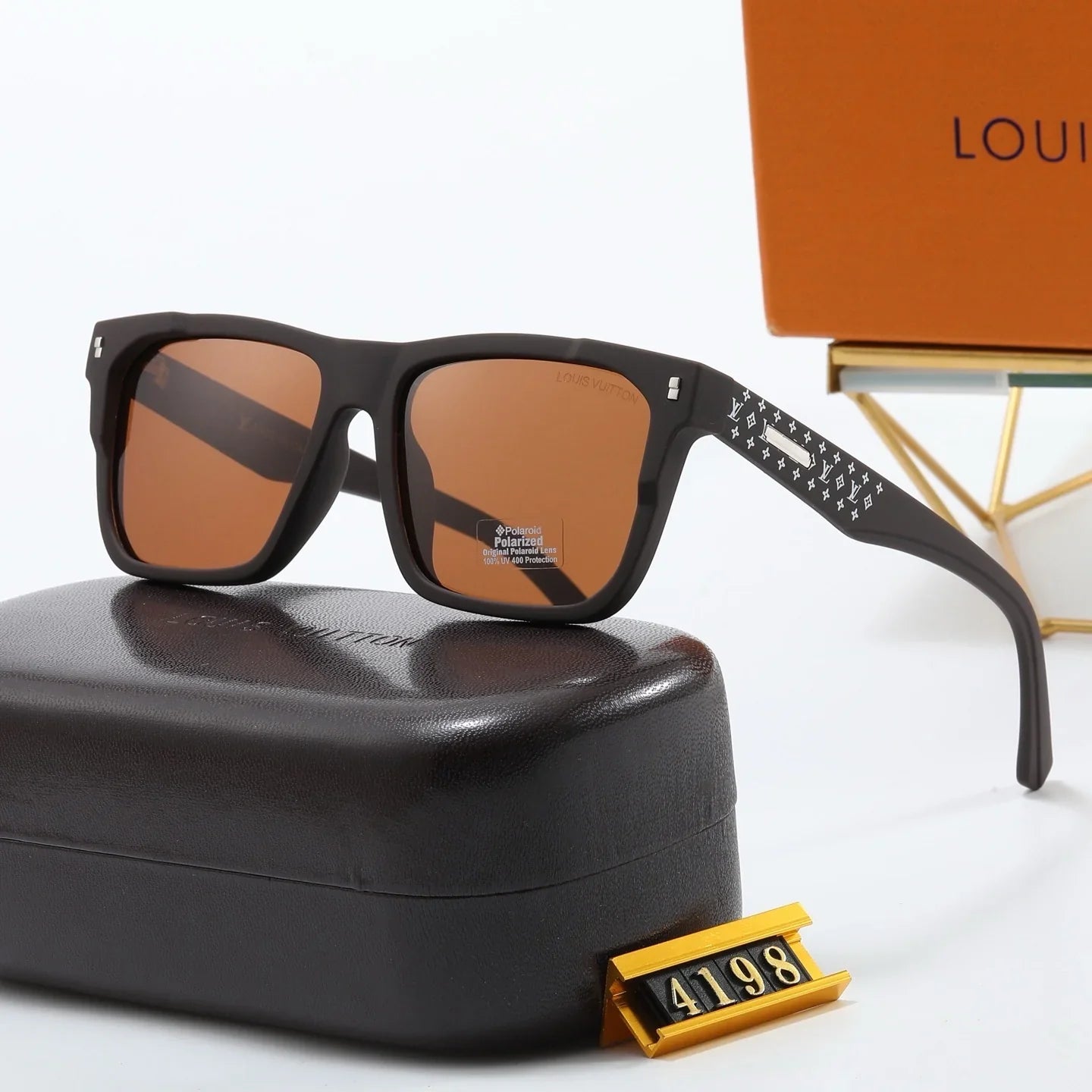 5 colors full thick frame sunglasses 4198