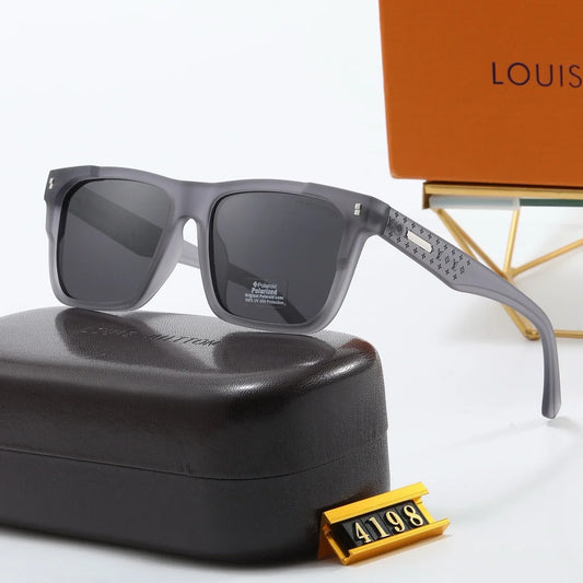 5 colors full thick frame sunglasses 4198