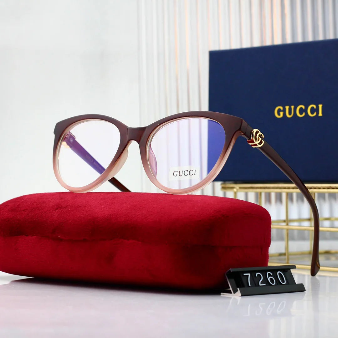 7-color plain full-frame sunglasses 7260