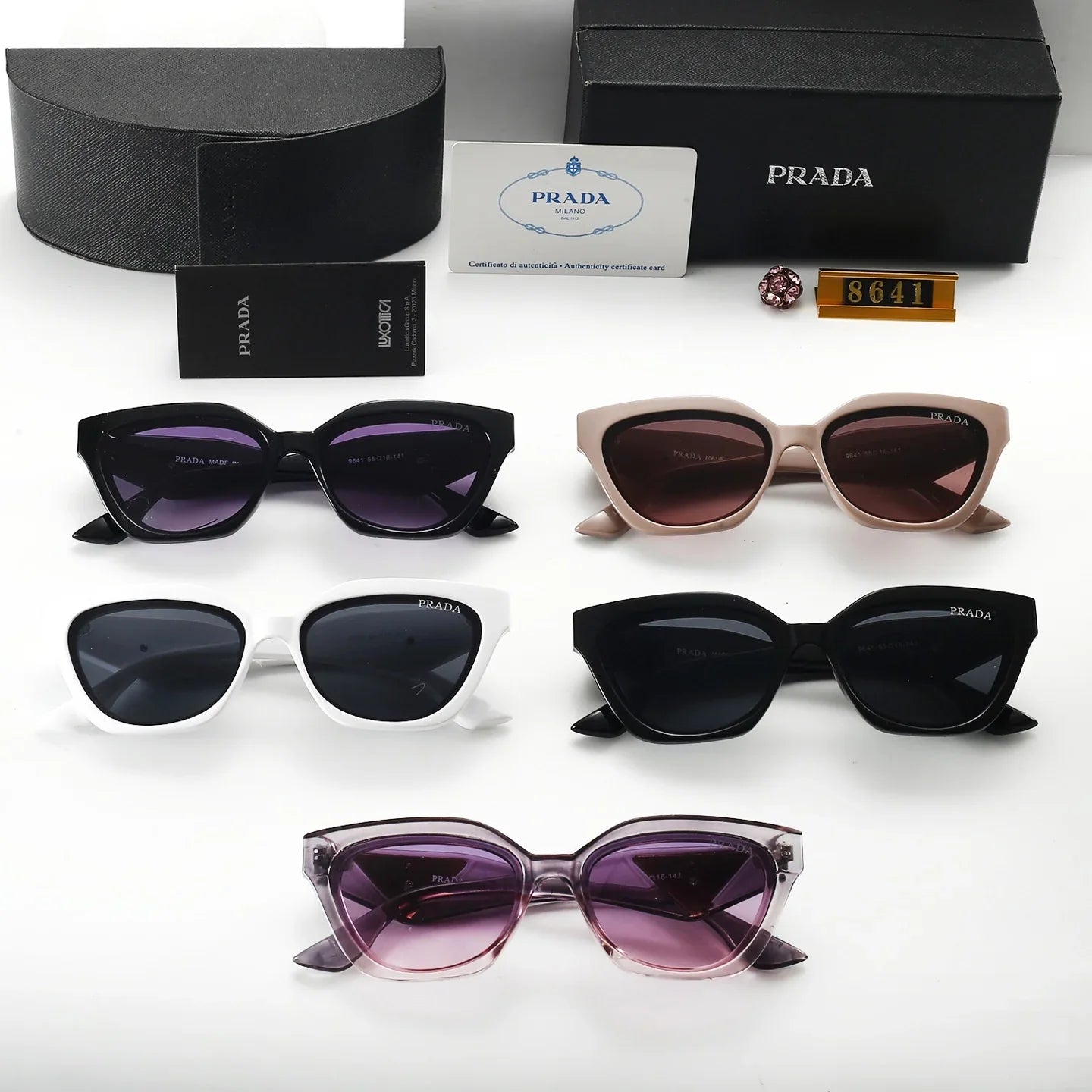 5 colors TR90 frame. UV protection lens sunglasses  8641