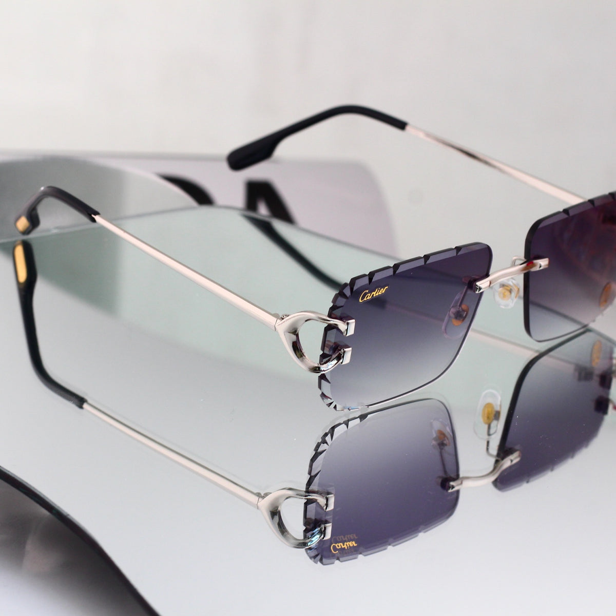 6-Color Diamond-Cut Sunglasses 8056