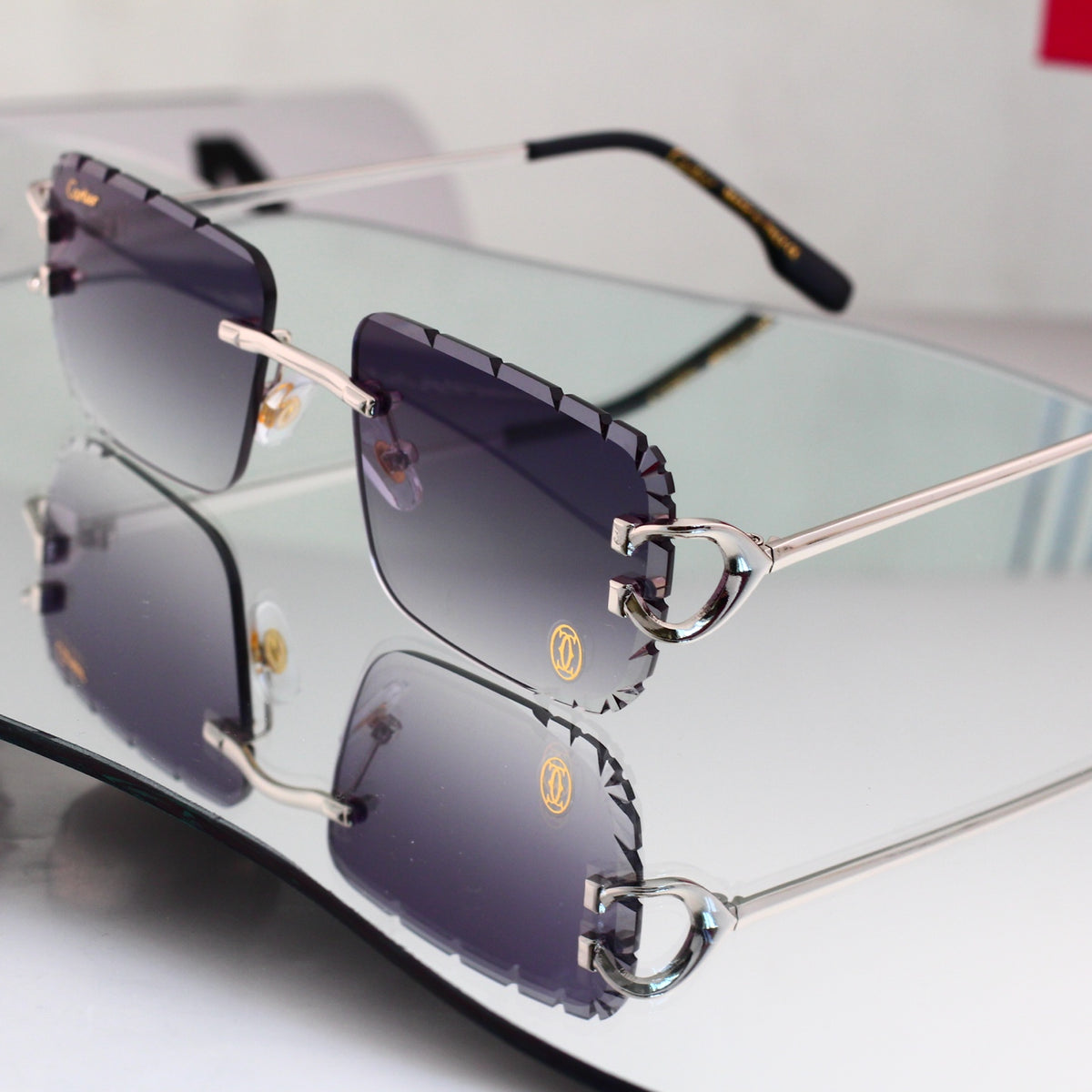 6-Color Diamond-Cut Sunglasses 8056