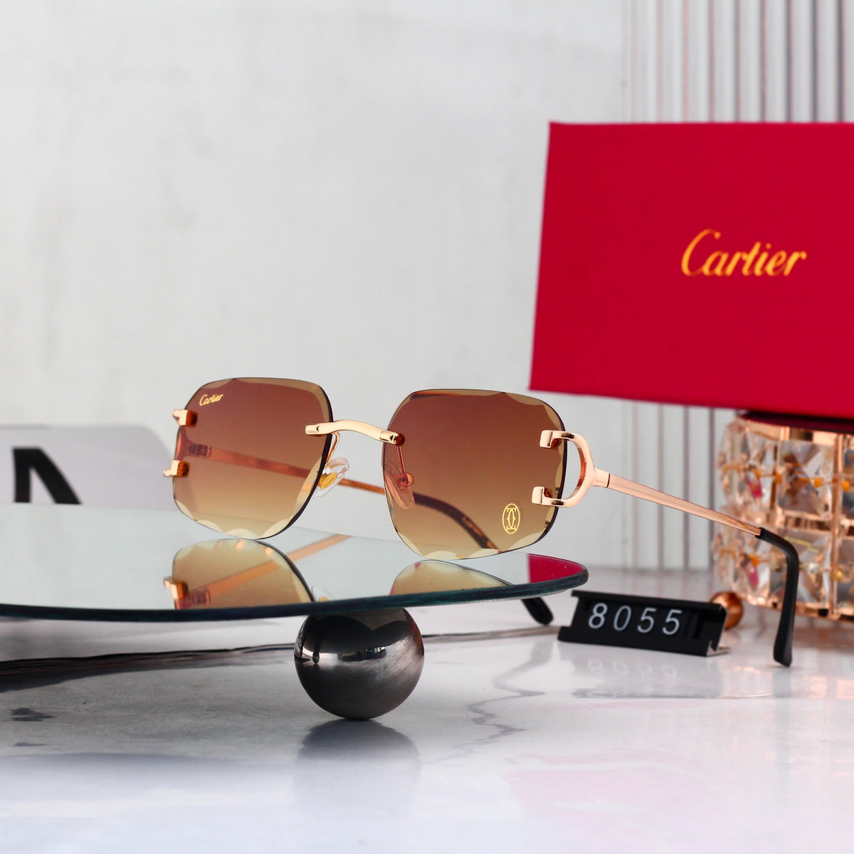 UV-protective sunglasses in 8 colors 8055