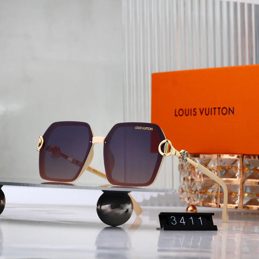 New full frame metal sunglasses