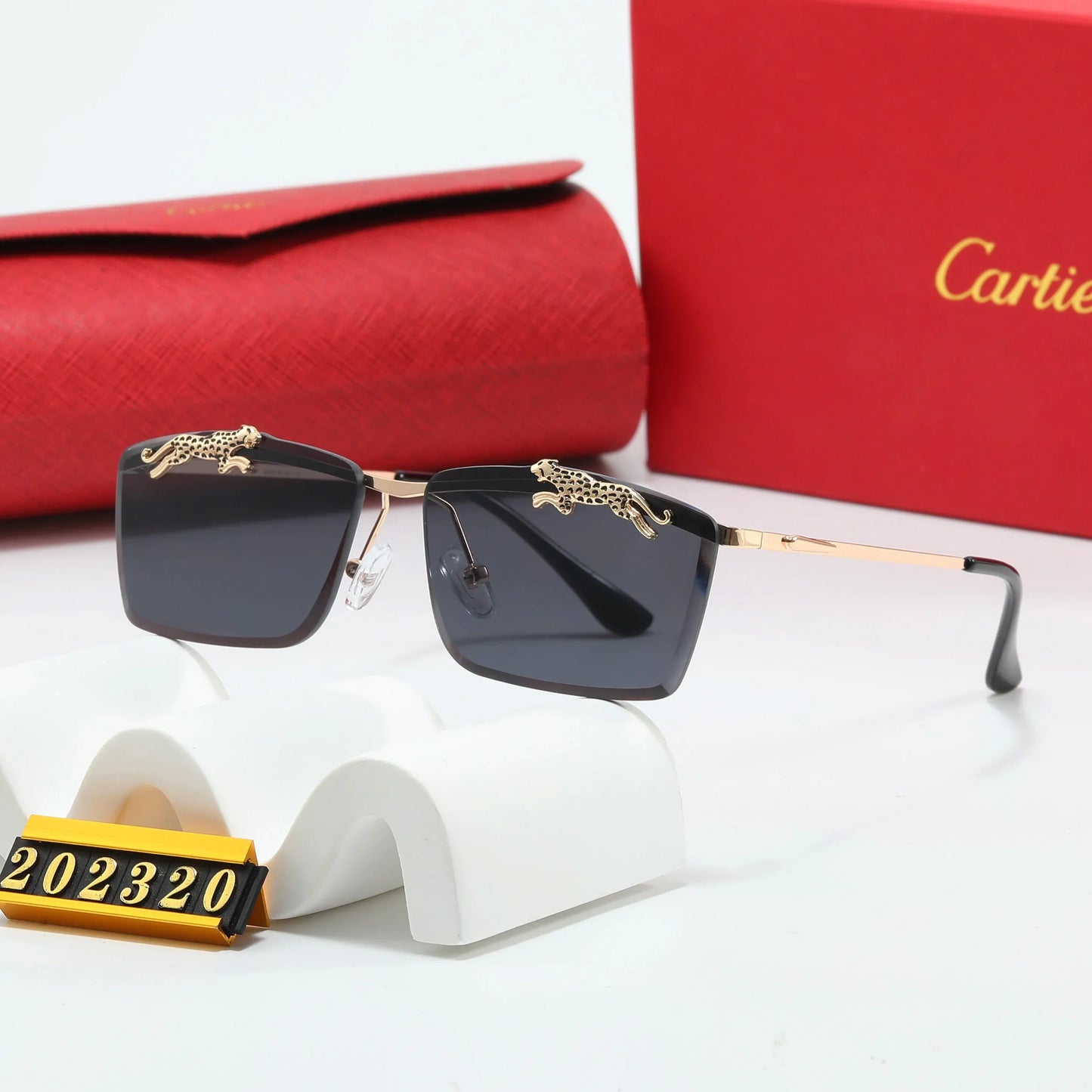 6 colors frameless design full lens sunglasses 202320