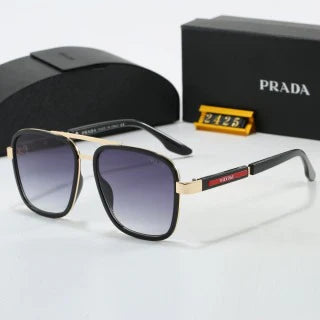 Two-tone metal sunglasses