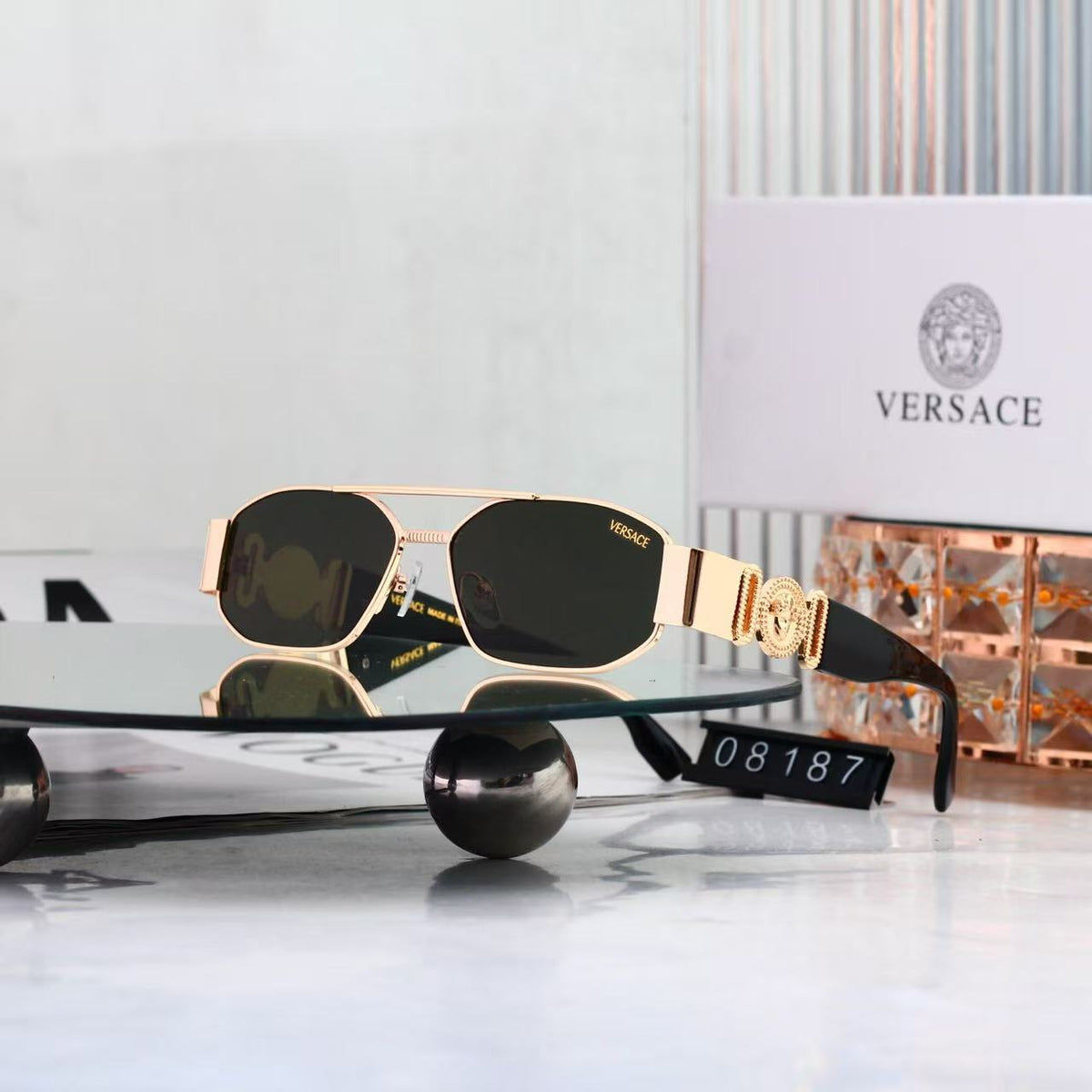 The new sunglasses for 2026 feature scratch-resistant sapphire crystal lenses.