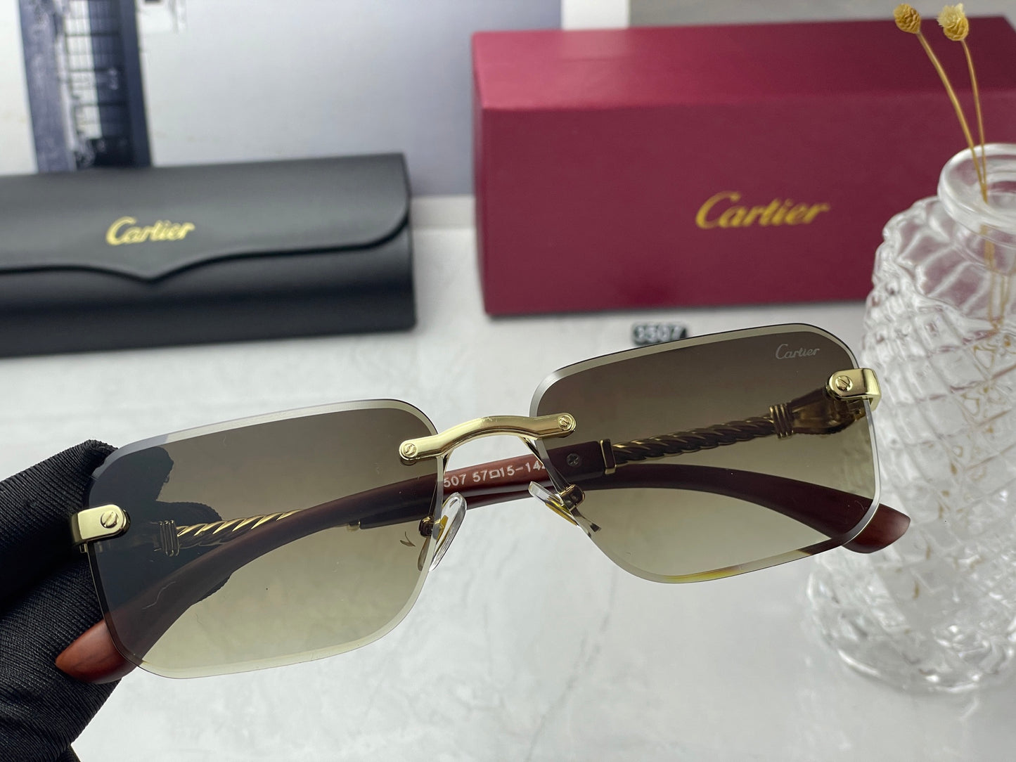 "Fashion hot 5 color sunglasses 3507"