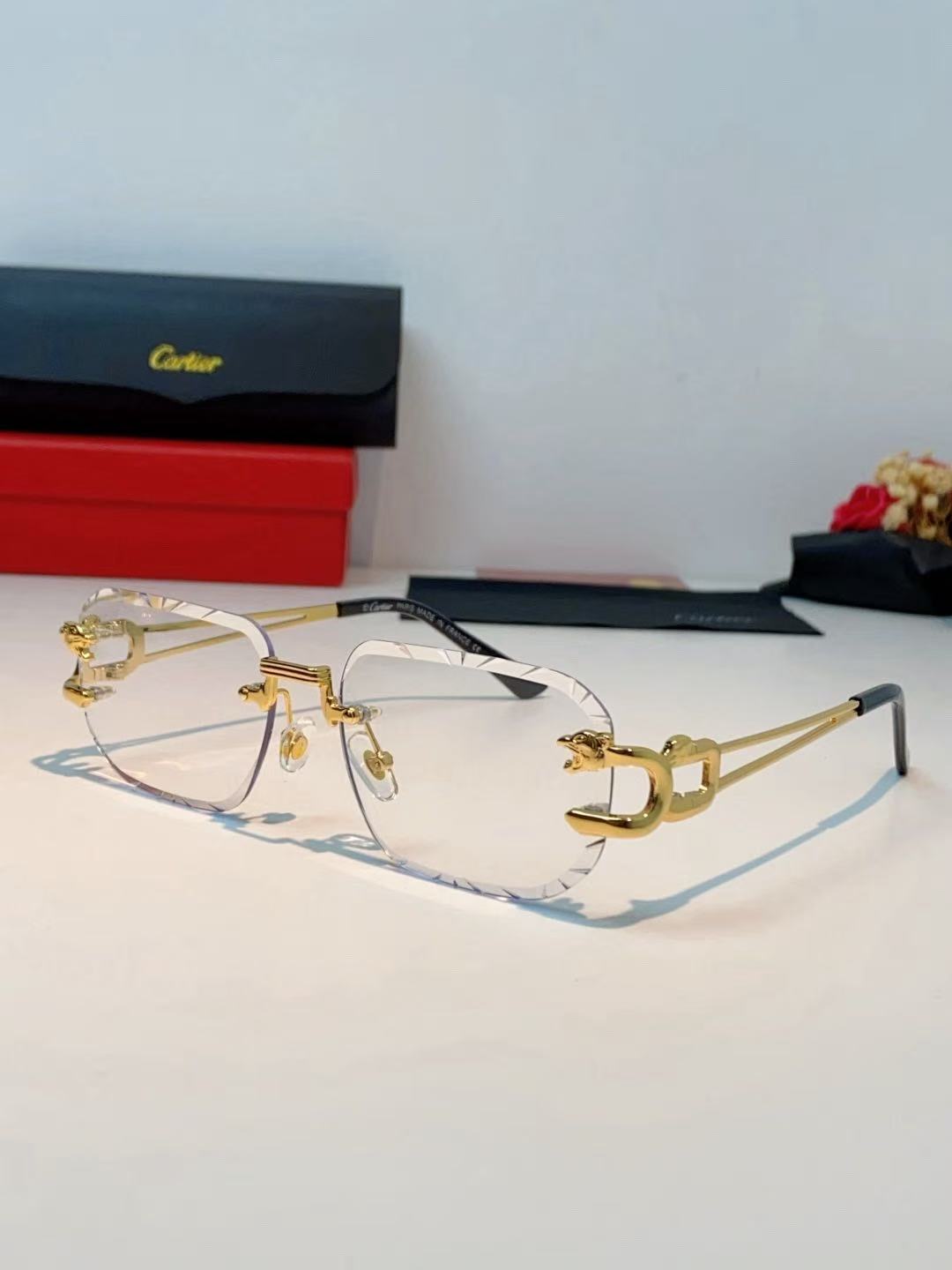 2026 New Gradient Square Rimless UV-Protection Sunglasses