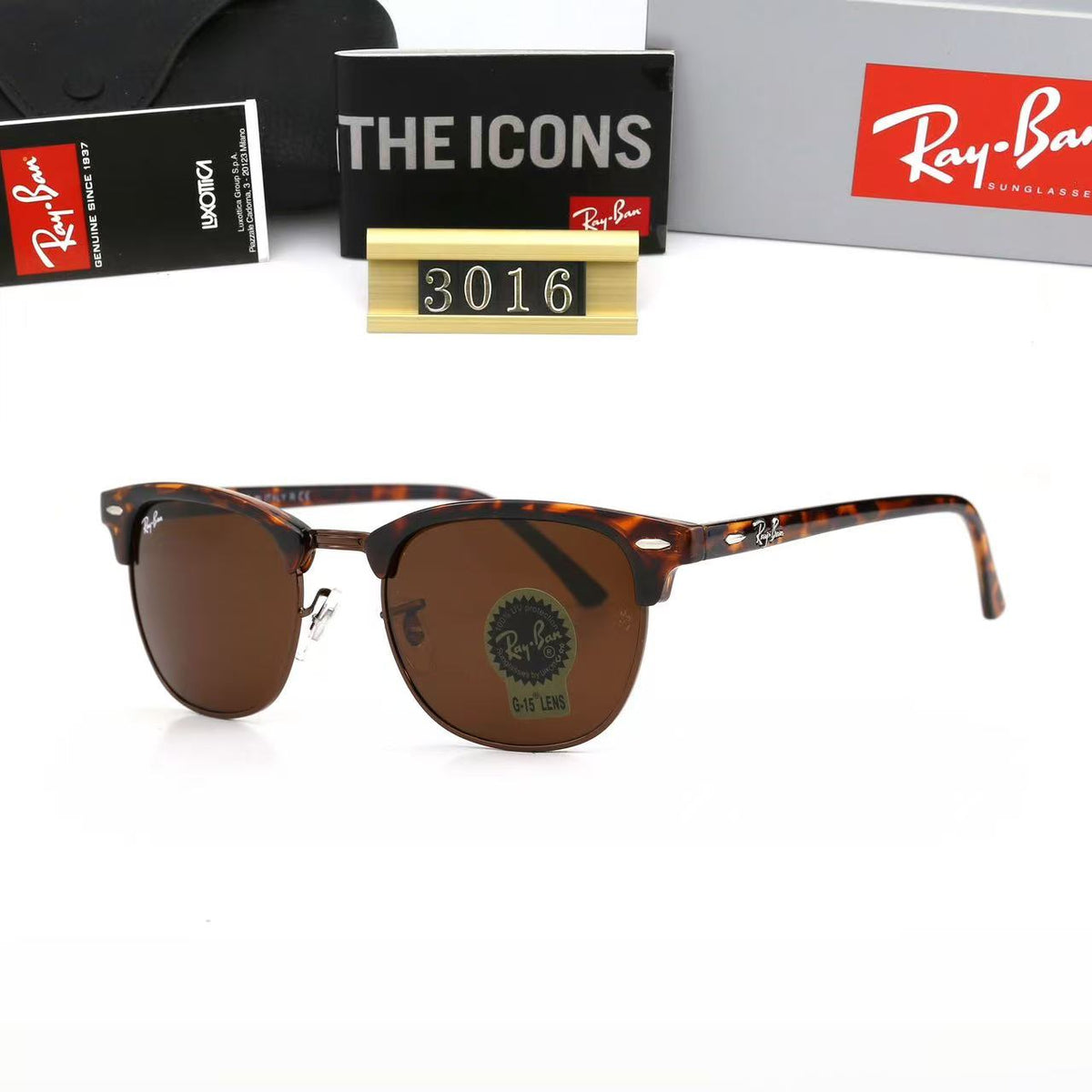 Tortoise Gold Frame Shades, Classic Vintage Vibe