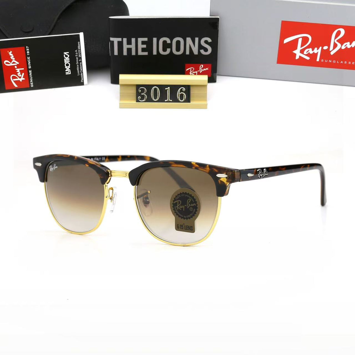 Tortoise Gold Frame Shades, Classic Vintage Vibe